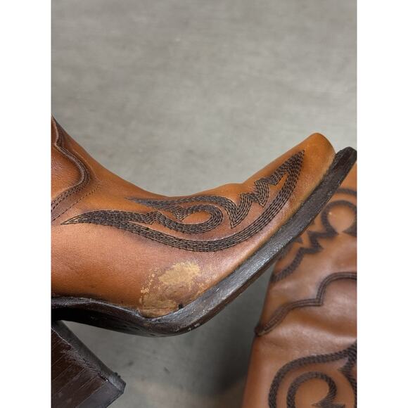 Dan Post Brown Over the Knee Boots - Picture 13 of 14